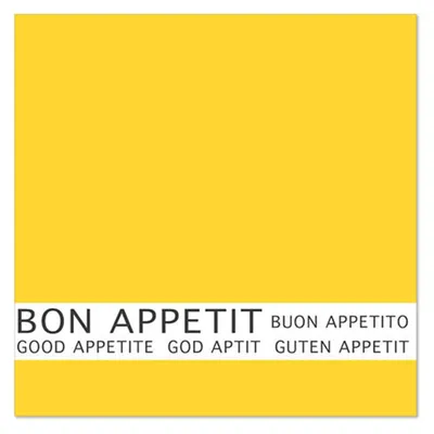 Immagine prodotto di Papstar Servietten Bon Appetit gelb