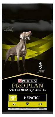 Produktbild von Purina Pro Plan Veterinary Diets HP Leber-Trockenfutter für Hunde, 12 kg – Unterstützt die Leberfunktion