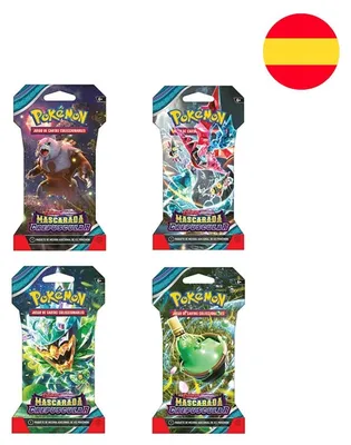 Obrázek produktu pro Španělská edice sběratelské karetní hry Pokémon Mascarada Crespuscular – obálka