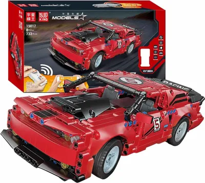 Produktbild von Mould King® 15017 Challenger Sportcoupé inkl. RC/F