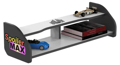 Produktbild von Bücherregal Wandregal Hängeschrank Kinderzimmer Weiß