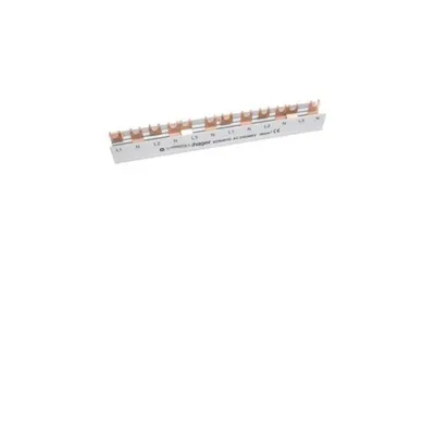 A product shot of an electrical connection block on a white background.