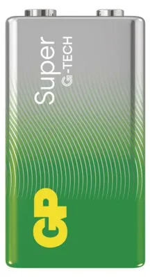 Immagine prodotto di Batteria alcalina GP Super 9V (6LR61), 1 pezzo, B01501