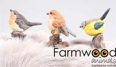 Produktbild von Farmwood Animals Gartenbild Vogel 8.5x5x10 cm