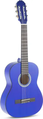 Produktbild von PURE GEWA Klassikgitarre Basic 1/2 transparent blau