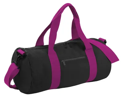 Produktbild von Bagbase Seesack / Reisetasche, 20 Liter FK183 (Einheitsgröße) (Schwarz/Fuchsia)