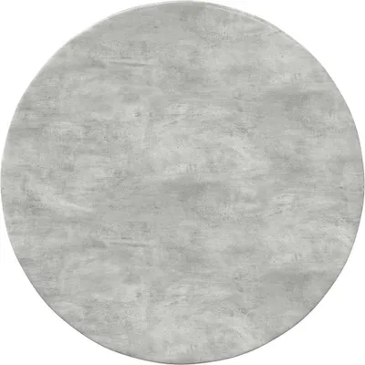 Image de Plateau de table Gris béton Ø 50 x 1,5 cm Bois d'ingénierie