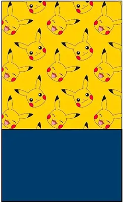 Image de Nintendo Merchandising Pikachu Pokémon Chauffe-nuque Jaune Hommes Jaune One Size