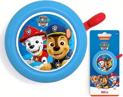 Produktbild von Bike Fashion Kinder Fahrradklingel PAW Patrol blau, mit Motiv, Ø55mm