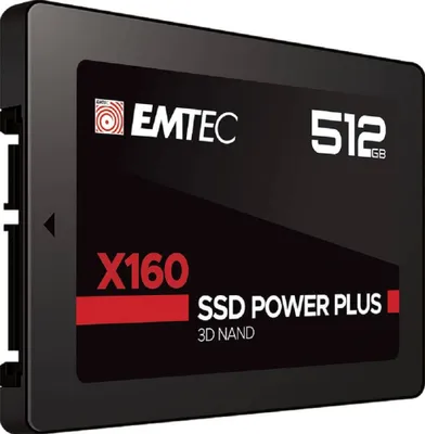 Produktbild von Emtec SSD 2.5" Sata X160 512GB Intern bulk