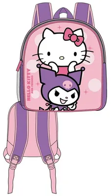 Produktbild von Hello Kitty & Kuromi 3D-Rucksack 30 cm