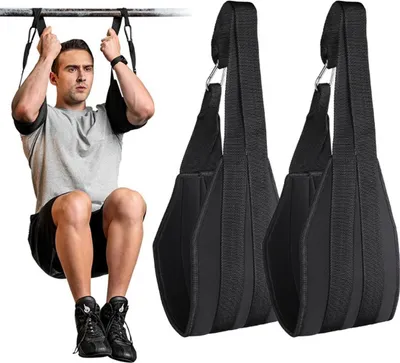 Produktbild von INF Klimmzug Armschlaufen 2er-Pack: Bauchmuskeltrainer für Core Training