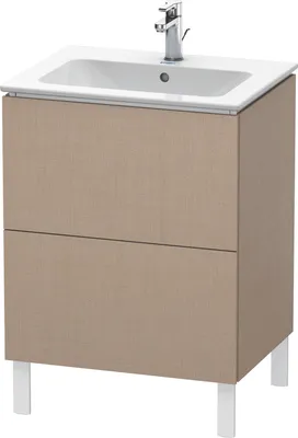 Produktbild von Waschtischunterbau L-CUBE 620x481x704mm leinen leinen