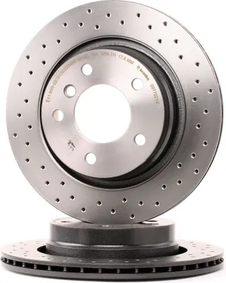 Produktbild von 2x BREMBO Bremsscheibe 09.7702.1X für BMW 3 Limousine (E46) 3 Touring (E46) 59mm