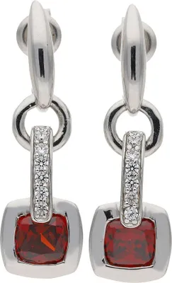 Produktbild von JuwelmaLux Ohrhänger 925 Silber mit Granat JL30-06-1958
