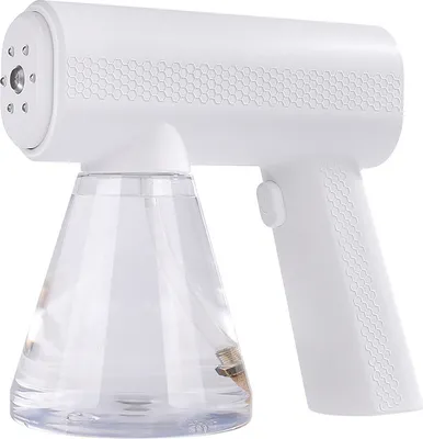 Image de Machine à brouillard de désinfection, nano-pulvérisateur avec lumière bleue, pistolet de pulvérisation de désinfection pour la maison, l'école