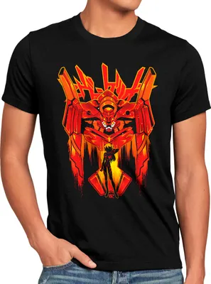 Produktbild von style3 EVA Unit 02 Herren T-Shirt shinji tokyo3 neon genesis