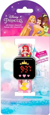 Zdjęcie produktu dla Cyfrowy Zegarek na Rękę Dziecięcy dla Dziecka Princess Księżniczki Disney / PN4463