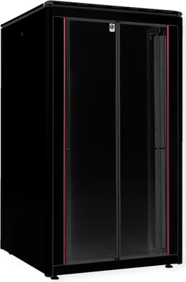 Produktbild von ROTRONIC-SECOMP 19 Zoll Netzwerkschrank Pro 26 HE 800x800 BxT Glastür schwarz
