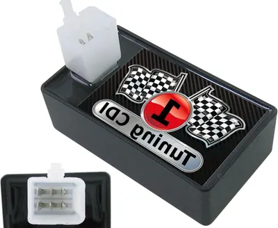 Productafbeelding van Scooter Ontgrendeling - Motor ECU - Prestatie Verbetering - Open Racing Model - 6-Pin Plug - Zwart