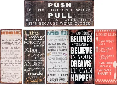 Produktbild von Retro Blechschild 20x50cm Metallschild Wandbild Wandtafel Deko Nostalgie Vintage