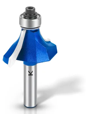 Productafbeelding van Afrondfrees 12 mm met 8 mm schacht, hardmetaal, voor houtbewerking