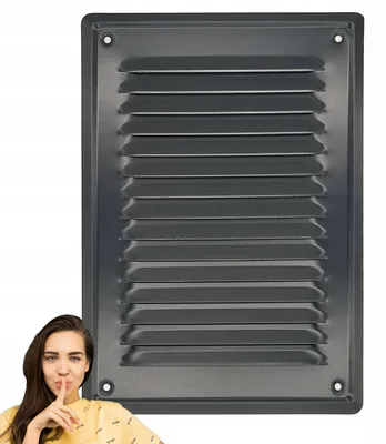 Imagen del producto de rejilla de ventilación airRoxy, chimenea, color antracita mate, metal