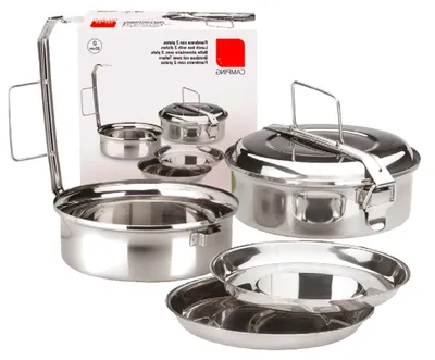 Edelstahl-Lunchbox 18 cm, 1 Stück, für Lebensmittelaufbewahrung
