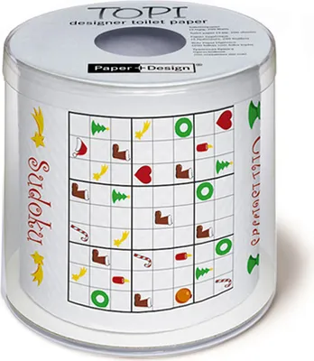 Obrázek produktu pro Toaletní papír vánoční Sudoku