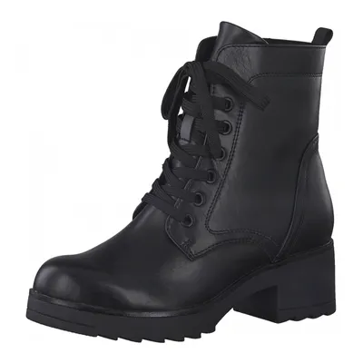 Produktbild von MARCO TOZZI Damen Stiefelette monochrome Optik Blockabsatz 2-25262-29, Größe:37 EU, Farbe:Schwarz
