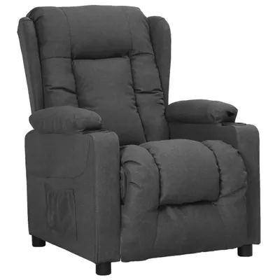 Obrázok produktu pre Maison Exclusive - Relaxačné kreslo tmavošedá látka