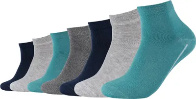 Produktbild von Camano Kurzsocken 7er-Pack ca-soft mit weichem Komfortbund bristol blue mix 35-38