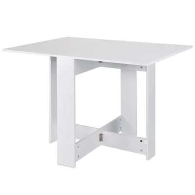 Produktbild von Klapptisch Esstisch Küchentisch Platzsparend 102,5 x 76 x 73cm Weiß