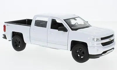 Produktbild von Welly WEL24083WHITE - 1/24 / Chevrolet Silverado, weiss - Neu