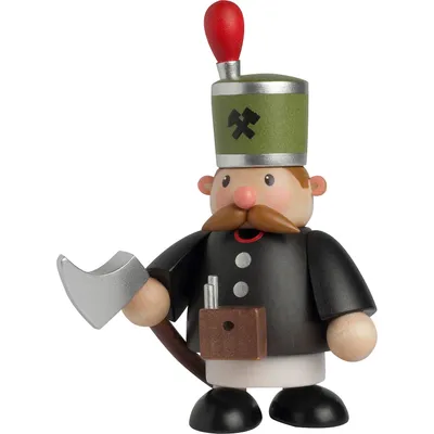 Produktbild von Bergmann (12cm) Räuchermann von KWO