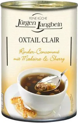 Produktbild von Jürgen Langbein Oxtail Clair, 400ml