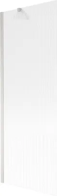 Immagine prodotto di Mexen Next paratia da bagno 1-anta 70 x 150 cm, strisce, nichel spazzolato - 895-070-000-00-09-97