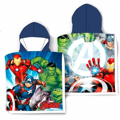Produktbild von Marvel Avengers Mikrofaser Poncho Handtuch