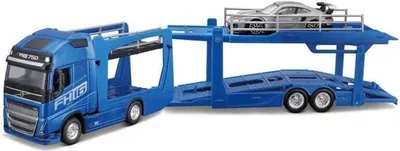 Produktbild von Bburago Volvo FH16 mit Porsche 911 GT2 RS 1:43 BUR-BB18-31463
