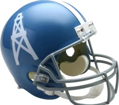 Produktbild von NFL Houston Oilers Mini Helm Throwback 1960-62 Riddell Footballhelm