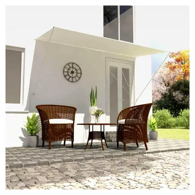 Produktbild von Einziehbare Markise 300×150 cm Creme, Markise für Balkon und Terrasse