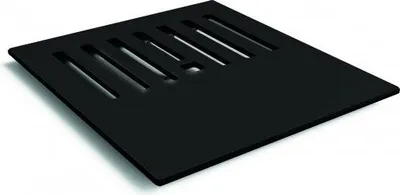 Produktbild von Elleci ATH073BK, Rechteckig, Schwarz, Gekochtes Fleisch, Molkereiprodukte, Einfarbig, 339 mm, 383 mm