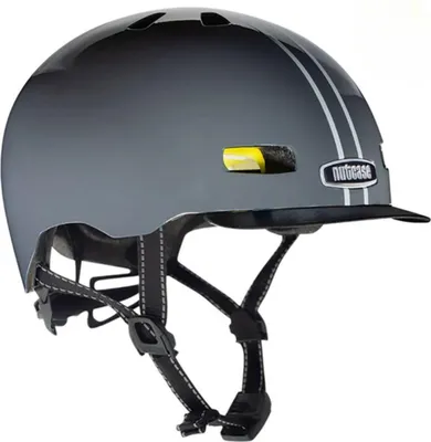 Zdjęcie produktu dla Kask rowerowy Nutcase Street MIPS szary z daszkiem unisex M