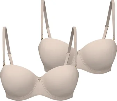 Produktbild von JOOP! Damen Multiway-BH 2-Pack Sensation - neutral - Größe 70 E