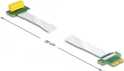 Image de DELOCK Riser Karte PCI Express x1 St. zu 1 Slot FPC Kab.30cm