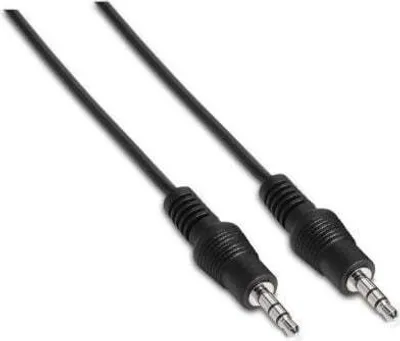 Productafbeelding van AISENS A128-0142, 3,5 mm, Samec, 3,5 mm, Samec, 1,5 meter, zwart