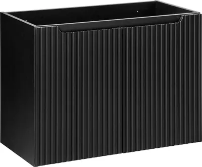 Produktbild von Waschtischunterschrank 80 cm, schwarz, NEWPORT-56-BLACK