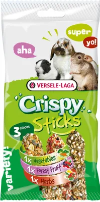 Immagine prodotto di Crispy Sticks Pflanzenfresser Triple Variety Pack - 165 g