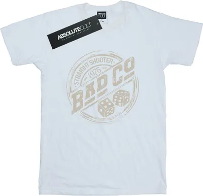Produktbild von Bad Company - "Straight Shooter" T-Shirt für Herren BI44500 (M) (Weiß)