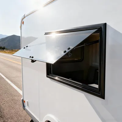 Produktbild von Seitenfenster für Wohnmobile, Ausstellfenster mit Dichtung für Camper